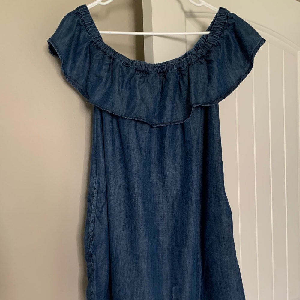 Spoon Jeans Off the Shoulder Dress